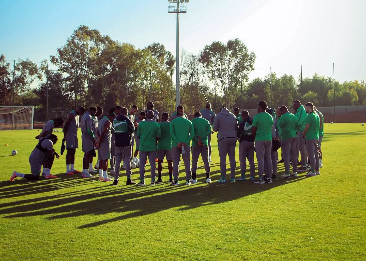 Super Eagles Resolve Pay Dispute, Return to Training in Morocco